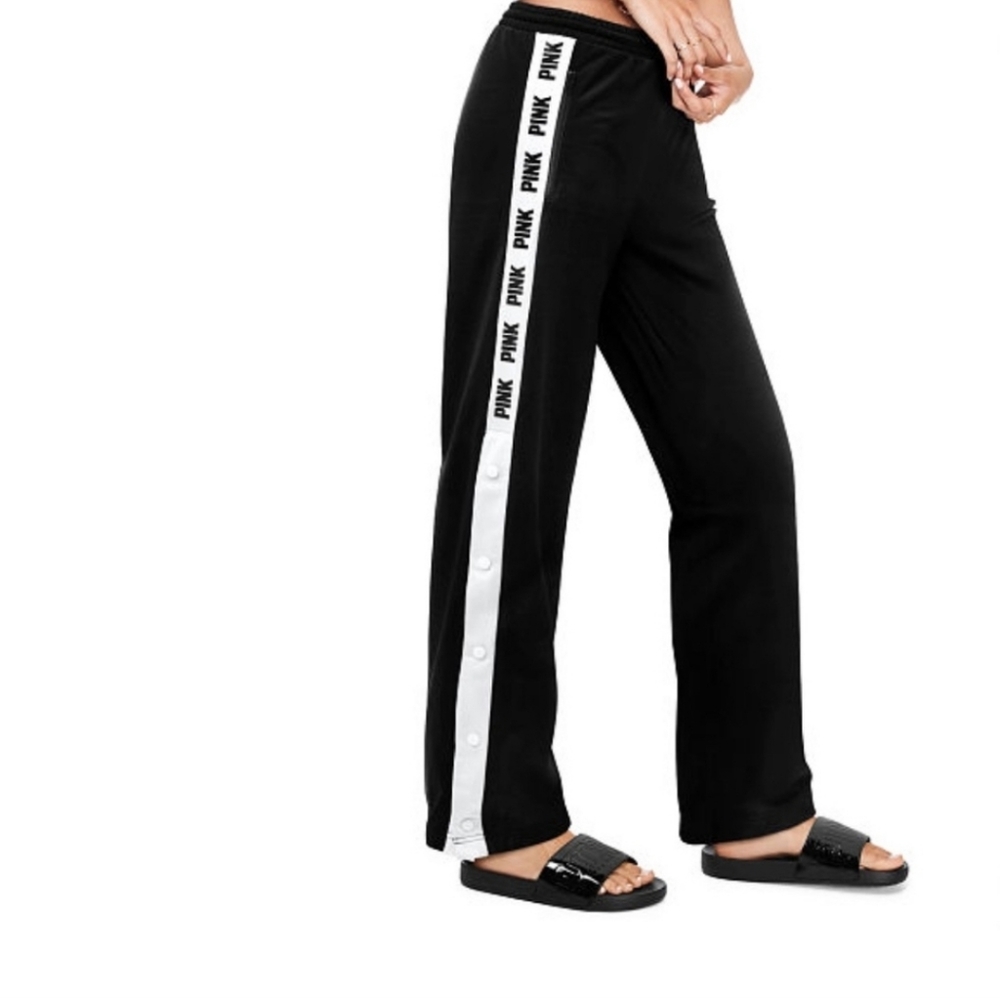 Victoria secret pink xs(over sized) track pants